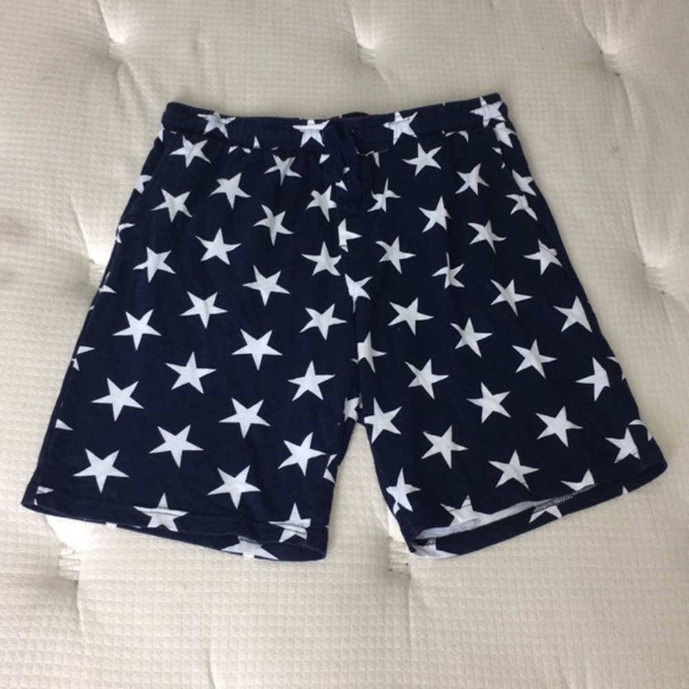 ✅Men Bioworld USA🇺🇸 Navy Sweat shorts size M